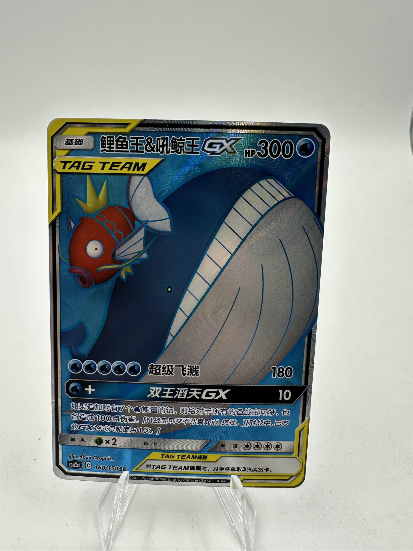 Magikarp & Wailord GX Full Art (Singles)