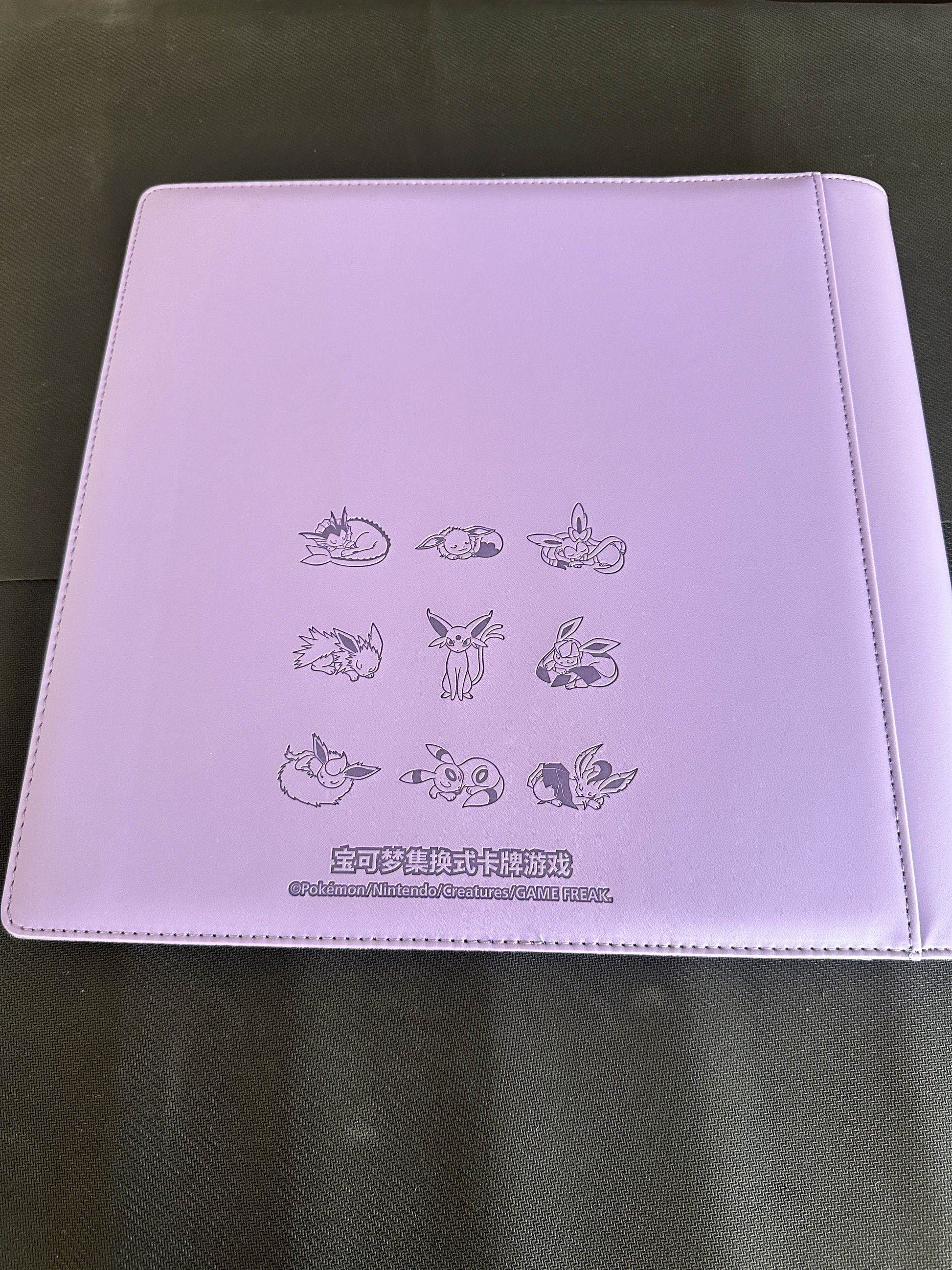 espeon pokemon card binder Espeon Binder (Accessories) – PokePort Cards
